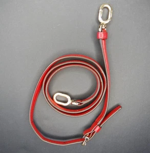 Coach Handtasche Ersatzriemen 32”-47" rot Leder 0,5” breit - Bild 1 von 4