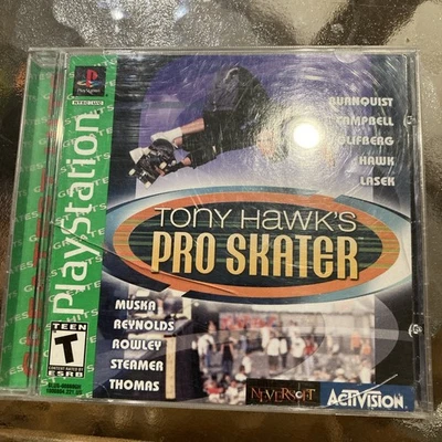 Tony Hawk's Pro Skater - Лучшие хиты (Sony PlayStation 1 PS1) в коробке с руководством - Изображение 1 из 4