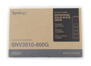 Synology SNV3510 800GB NVMe PCIe 3.0 x4 M.2 22110 Internal SSD SNV3510-800G - Picture 1 of 2