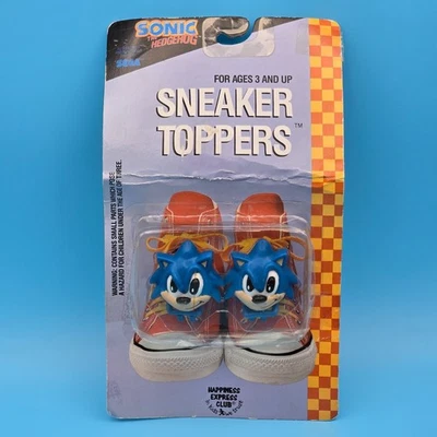 NEW Sonic The Hedgehog Rare Vintage 1993 Sneaker Toppers Figure Collectible - Image 1 of 4