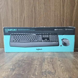 Logitech MK345 Wireless Bluetooth Keyboard Mouse Combo Black - Picture 1 of 10