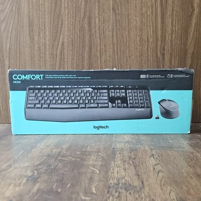 Logitech Wireless Bluetooth Keyboard Mouse Combo Black - Image 1 of 4