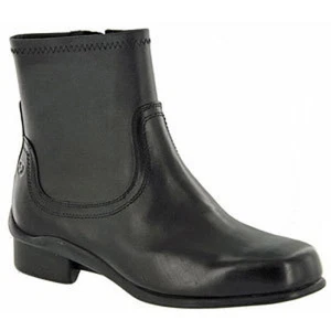 Aravon Erin WOE06BK Black Ankle Boots 6 D - Photo 1/3