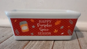 "Happy Pumpkin Spice Season" Royal Norfolk Harvest Mini Loaf Cake Pan - Picture 1 of 6