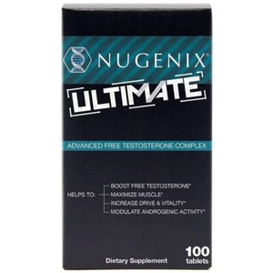 Complejo de testosterona libre avanzado Nugenix Ultimate, 100 comprimidos - Imagen 1 de 3
