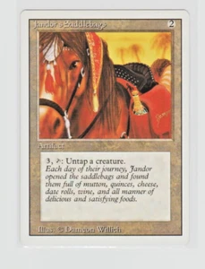 Magic the Gathering ~ MTG ~ 1x Jandor's Saddlebags ~ 3rd Edition ~ MP ~ REVISED - Picture 1 of 2