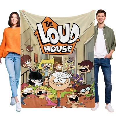 The Loud House Blanket Soft Bed Sofa Couch Throw Birthday Gift - Image 1 of 4