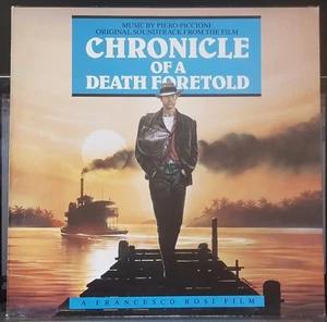 Piero Piccioni - Chronicle Of A Death Foretold - 1987 soundtrack LP record VG+ - Picture 1 of 3
