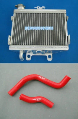 Radiador de aluminio rojo + manguera para HONDA CR250 CR250R CR 250 1997-1999 1998 nuevo Foto 1 de 4
