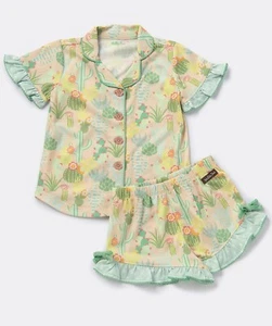 NWT Girls Matilda Jane Dream Chasers Sleeping Cactus PJ Set Size 14 New With Tag - Picture 1 of 5