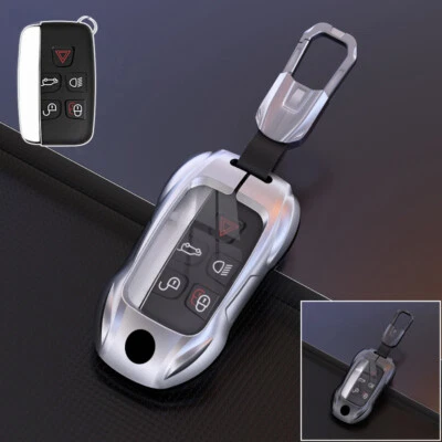 Zinc Alloy TPU Silicone Car Key Fob Case Cover For Land Rover Range Rover Sport Foto 1 de 4