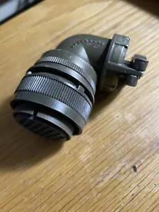 Eine runde Buchse; MS3108A28-21S 37 Pins mit CANNON -28 Back Shell - Bild 1 von 6