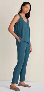 Neu mit Etikett Talbots Haven Well Within NAIA Neptun türkis Kordelzug gerades Bein Hose XXL - Bild 1 von 4
