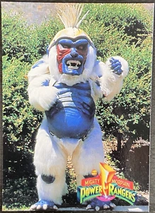Saban 1994 Mighty Morphin Power Rangers Kongador #3 Rookie Card RC MMPR Villain - Picture 1 of 2