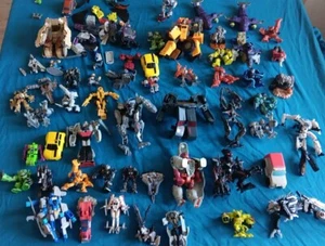 Huge Lot Of Transformers Optimus Prime Soundwave Bumble Bee Many More Robots - Picture 1 of 24