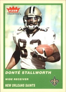 2004 Fleer Tradition Green Football Card Pick