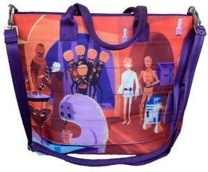 New Disney Parks Harveys Shag Star Wars Wretched Hive Cantina Tote Bag Purse - Picture 1 of 5