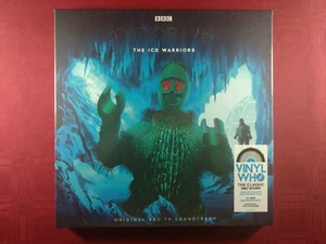 Doctor Who - The Ice Warriors NEW sealed BBC 3LP colored vinyl UK import box set - Picture 1 of 6