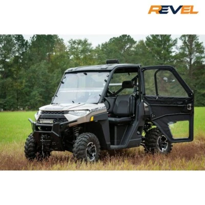 Seizmik Framed Door Kit for 2017-2022 Polaris Ranger XP 1000 SXS UTV Foto 1 de 4