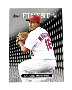 Topps Finest Carlos Martínez 2013 novato Cardenales de San Luis RC #89 - Imagen 1 de 2