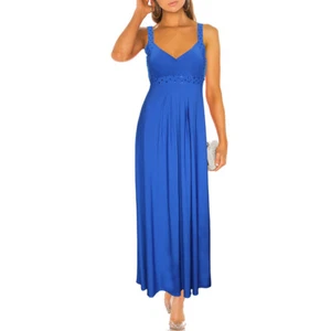 EVER-PRETTY Party Cocktail Maxikleid Trägerkleid Kleid Bodenlang Bügelfrei Gr.36 - Picture 1 of 4