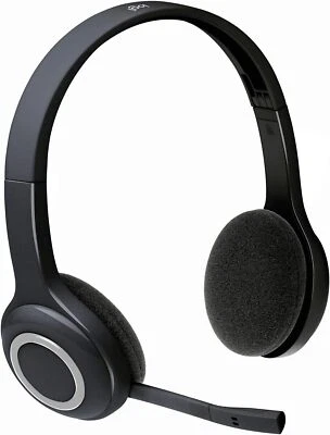 Logitech H600 Wireless Headset Stereo Headphones Noise Cancelling Microphone UK - Image 1 of 4