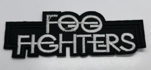 Parche de banda Foo Fighters metal rock punk bordado planchado vintage - Imagen 1 de 2