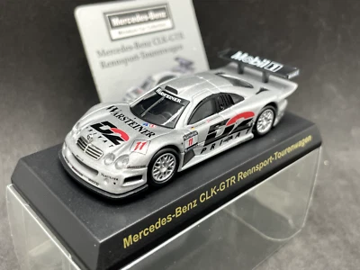 Kyosho 1/64 Mercedes-Benz CLK-GTR Rennsport Tourenwagen diecast model car 9E2 - Image 1 of 4