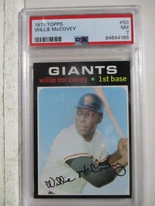 1971 Topps Willie McCovey #50 PSA 7 NM - Bild 1 von 3