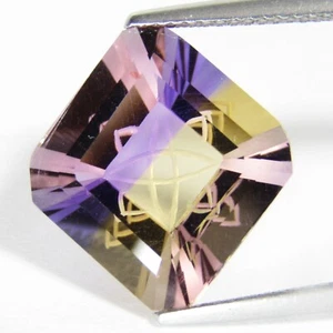 8.21Cts Stupendous Natural Ametrine Fancy Custom Cut Loose Gemstone Ref-VDO! - Picture 1 of 2