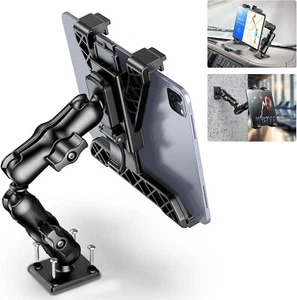 Heavy Duty Tablet Holder for 8 Multi-Angle Drill Base Mount for All 7 - 10 Table - Picture 1 of 7