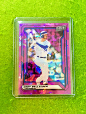 Cody Bellinger CRACKED ICE PRIZM # /99 CARD JERSEY #35 DODGERS 2019 National VIP