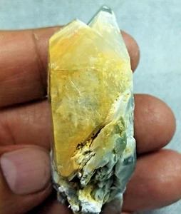 51 Grams Amphibole Quartz Crystal Mineral Specimens from Kharan,Pakistan - Picture 1 of 14