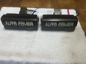 Rare JDM RED AUTO COVER RETRACTABLE FOG LIGHTS FOR Honda Nissan Toyota Ae86 - Picture 1 of 6