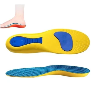 Sport Einlegesohlen Orthopädische Fersensporn Gel Arbeitsschuhe Einlagen - Bild 1 von 16
