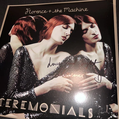 SIGNED Florence And The Machine - Ceremonials vinyl autographed - Image 1 of 4
