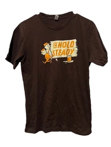 Camiseta The Hold Steady Talla M Marrón Mediana - Imagen 1 de 3