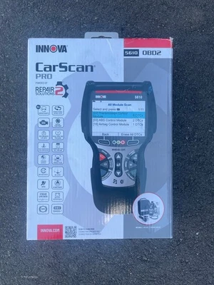 INNOVA 5610 CAR SCAN PRO. DIAGNOSTIC SCAN TOOL - CLEAR CHECK ENGINE - NEW IN BOX - Image 1 of 4