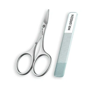 Tijeras de uñas de seguridad para bebés recién nacidos MR.GREEN de acero inoxidable higiénicas, resistentes al óxido - Imagen 1 de 9