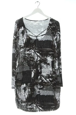 ETAM Vestido de manga larga Mujeres Vestido Talla EU 44 negro-blanco look casual - Imagen 1 de 4