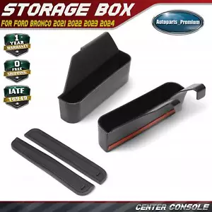 Caja de almacenamiento colgante de palanca de cambios de consola central 2 piezas para Ford Bronco 2021-2024 - Imagen 1 de 11
