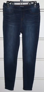 Style & Co. Petite Pull On Enjuague Oscuro Jegging Talla PS ~ 26" Entrepierna - Imagen 1 de 9