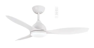 Martec Elite 1200mm (48") Smart DC Ceiling Fan + LED Light & WiFi Remote White - Picture 1 of 3