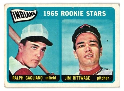 1965 Topps Baseball set HIGH #501 Cleveland Indians Rookies VG Free Shipping - Image 1 of 2