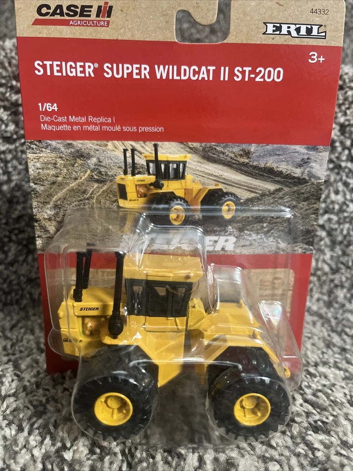 2023 ERTL 1:64 CASE IH Steiger Super Wildcat II ST-200 Tractor w/DUALS NEW!!! - Image 1 of 3