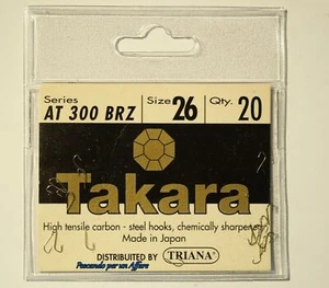 Ami da pesca TRIANA TAKARA AT 300 brz,pcs.20/blister,made in Japan - Imagen 1 de 1