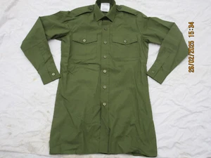 Inglese Camicia da Campo, Oliva, Mans Generale Servizio Tgl 38/40, #3 - Foto 1 di 6