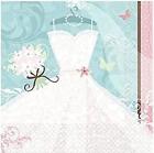 Something Blue Wedding Bridal Dessert Napkins Party Supplies 36 Count New