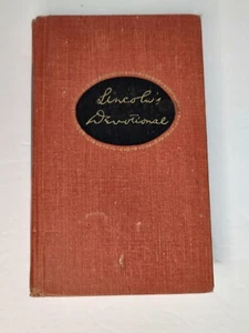 LINCOLN'S DEVOTIONAL HC Book 1957 Intro by CARL SANDBURG Channel Press 1957 - Picture 1 of 9