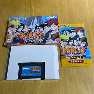 Nintendo Gameboy Advance GBA AGB-AUEJ en boîte japonaise : Naruto Konoha Senki